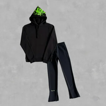 Syna World Black And Green Tracksuit