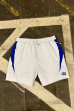 VORTEX WOVEN SHORT TRACKSUIT – WHITE/BLUE