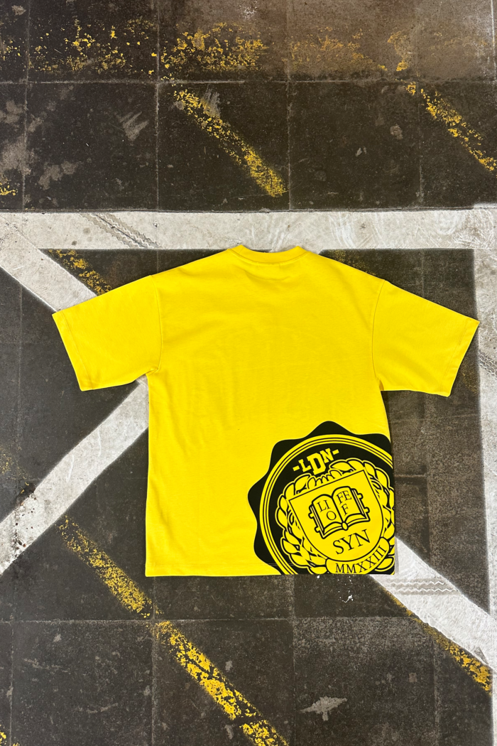 SYNA COLLEGE TEE – YELLOW